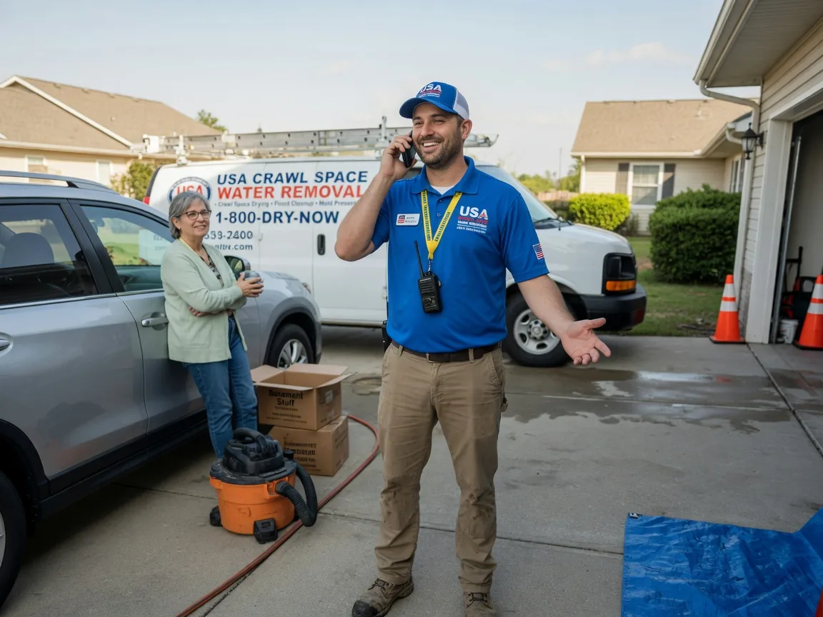 Crawl Space Water Removal Woden, IA FAQs